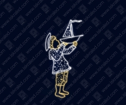 Светодиодная 2D-фигура "Юный моряк"