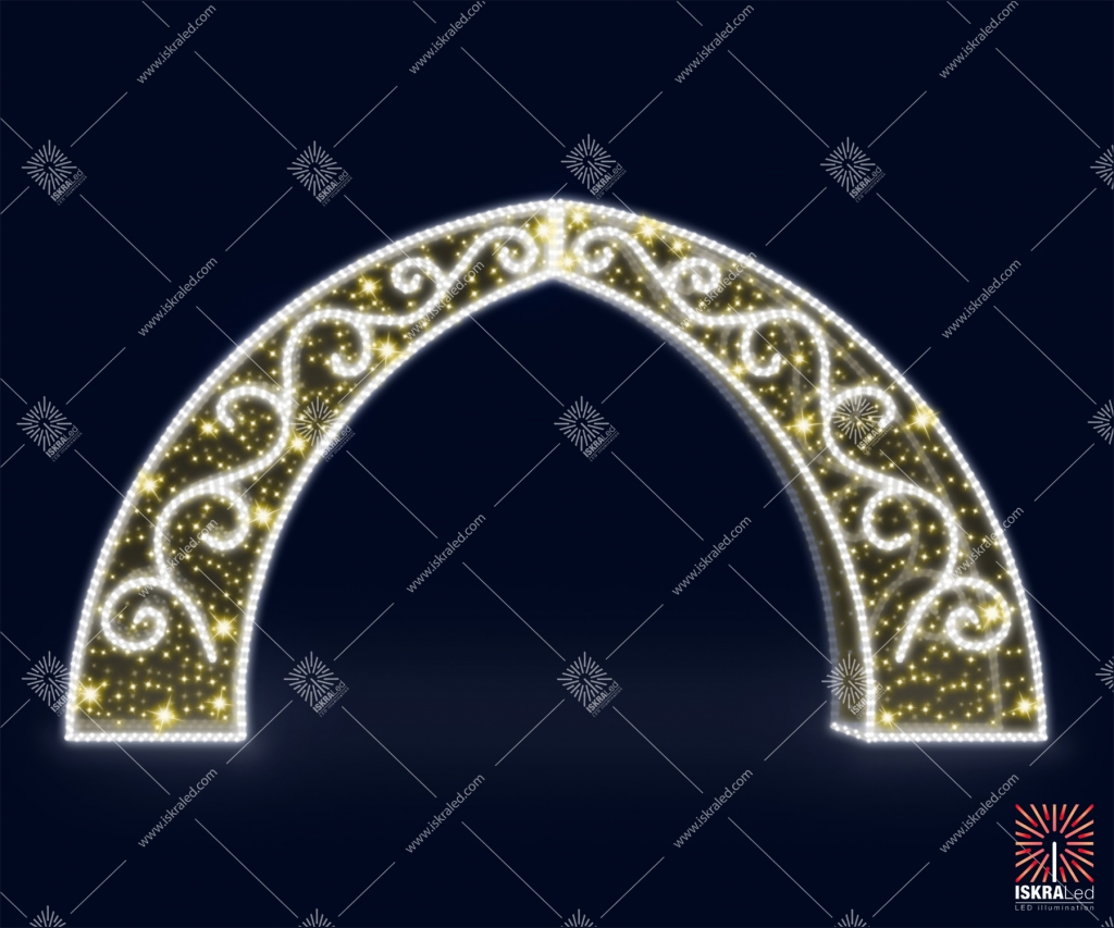 Светодиодная арка "Царские ворота"